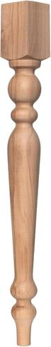 Farmhouse Wood Table Leg, Modern Furniture, Home Gifts, Sofa Unfinished Leg, Coffee Desk Art, DIY Gift Idea, Craft Wood Decor (28 Inch / 70 cm) in Saudi Arabia