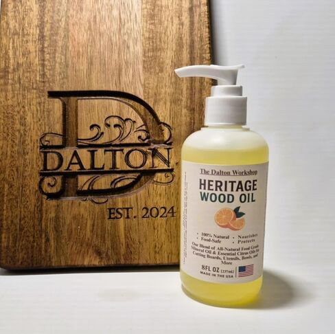 مكيف زيت المعادن من الدرجة الغذائية للوحة تقطيع الخشب ، كتلة الجزار ، كونترتوب ، أواني ، وأكثر من ذلك. 8oz ez pump bottle. in Kuwait