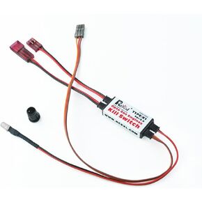 RC Opto Kill Switch RC Gas Engine Flameout Ignition Cut Off Switch Rcexl K1 for RC Gasoline Airplane with Electronic Ignition Systems