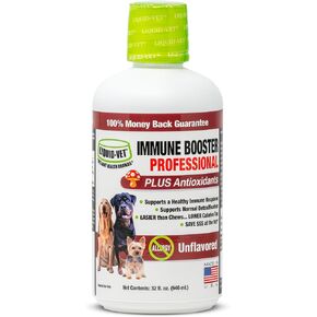 Immune Support for Dogs – Antioxidant Protection & Gut Health – Inulin, Beta-Glucan & Omega-3s / Fish Oil & More! - Made for Picky Eaters