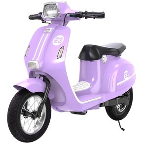 24V Kids Electric Motorcycle, 350W Ride on Motorcycle for Girls 8-14, 3 Speeds, High Speed 14.3 MPH Kid Ride-On Toy w/Realistic Sound, Twist Grip, Spring Suspension, LED Light, Easy Assemble, Pink