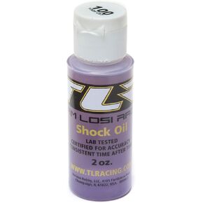 TEAM LOSI RACING Silicone Shock Oil 100WT 1325CST 2OZ TLR74018 Electric Car/Truck Option Parts
