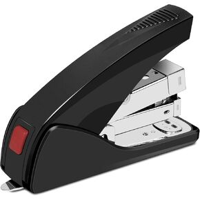 Heavy Duty Force Saving Stapler with Staple Remover, 50 Sheets Capacity, Design for Office and Home, Allow 24/6 26/6 23/8 Staples, Black