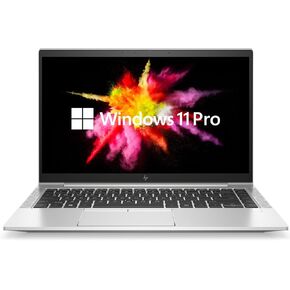 كمبيوتر محمول HP EliteBook 845 G7، شاشة 14 بوصة IPS FHD، AMD Ryzen 5 Pro 4650U، ذاكرة الوصول العشوائي 16 جيجابايت، 512 جيجابايت SSD، بصمة الإصبع، إضاءة خلفية، واي فاي، Windows 10 Pro (متجدد) in Kuwait