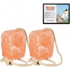 5–6 lbs Salt Lick for Deer Natural Mineral Block for Deer and Wildlife (Pack of 2)