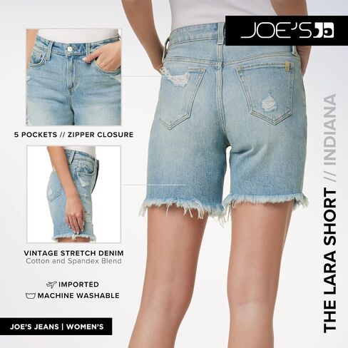 Joe's Jeans womens The 7" Lara Bermuda Short Bermuda Shorts in Kuwait