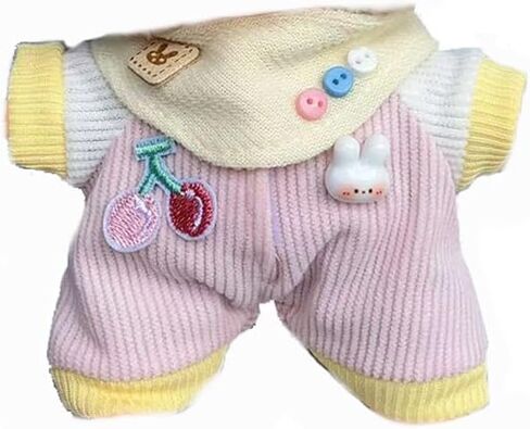 Doll Clothes for 17cm Doll, 5 Pack Doll Clothes Set & Outfit Set for 17cm Dolls, Doll Accessories for Collectors, No Doll Included (Set 3) in Saudi Arabia