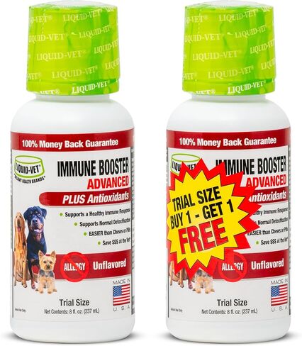 Immune Support for Dogs – Antioxidant Protection & Gut Health – Inulin, Beta-Glucan & Omega-3s / Fish Oil & More! - Made for Picky Eaters in Kuwait