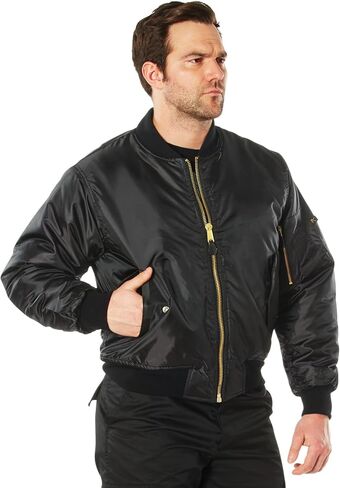 Rothco 20415 Concealed Carry MA-1 Flight Jacket Color : Sage Green,Size : L in Saudi Arabia