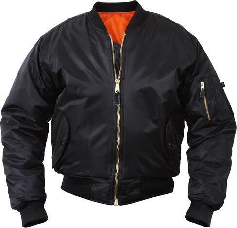Rothco 20415 Concealed Carry MA-1 Flight Jacket Color : Sage Green,Size : L in Saudi Arabia