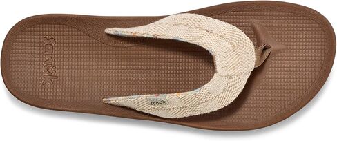 Sanuk Men's Cosmic Coast Hemp Flip-Flop in Saudi Arabia