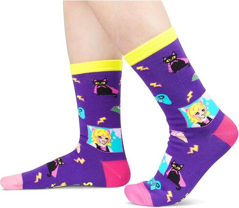 HAPPYPOP Acting Gifts Theater Gifts for Women Girls， Drama Gifts for Theatre Lovers, Funny Acting Socks in Saudi Arabia