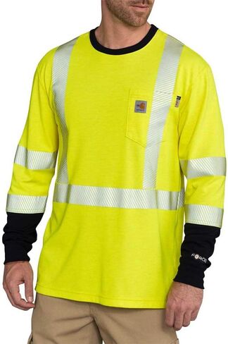 Carhartt Men's Flame Resistant High Visibility T-shirt Class 3 (Big & Tall) in Saudi Arabia