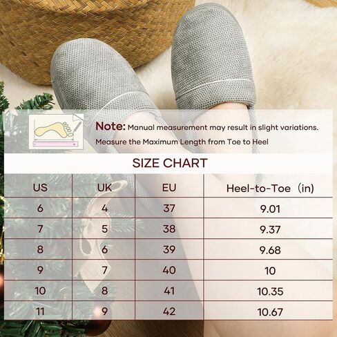 ULTRAIDEAS Women's Grace Closed Back Slippers, Memory Foam Loafer House Shoes with Rubber Sole （Size 9, Black in Saudi Arabia