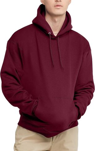 Hanes mens Ultimate Sweatshirt, Heavyweight Fleece Hoodie, Cotton Sweatshirt for Men Hooded Sweatshirt (pack of 1) in Saudi Arabia