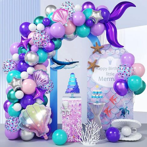 Space Balloon Arch Kit - Galaxy Party Decorations with Astronaut & Rocket Foil Balloons, DIY Space Themed Birthday Decor for Boys Girls, Baby Shower, NASA Party - Includes Arch Strip in Saudi Arabia