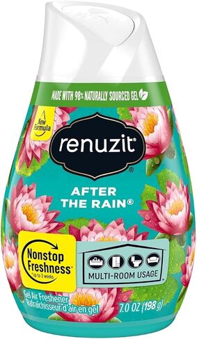 Renuzit Gel Air Freshener, Pure Breeze, 3 Pack, 4 Count, 12 Total Air Fresheners in Saudi Arabia