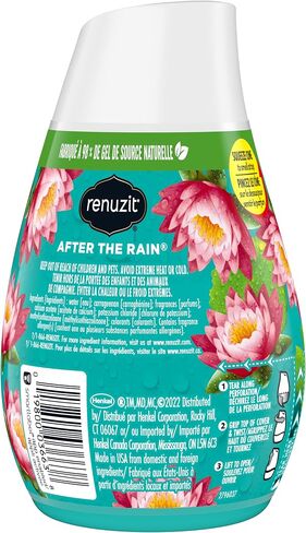 Renuzit Gel Air Freshener, Pure Breeze, 3 Pack, 4 Count, 12 Total Air Fresheners in Saudi Arabia