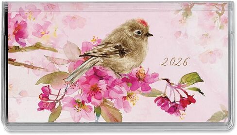 2026 Paradise Paradise Planner Planner Pocket Calendar & Memo Pad ، تقويمات محفظة الأزهار الشهرية ذات الجودة الشهرية بحجم 3.5 بوصة × 6 بوصات مع 30 صفحة للمطبخ والمكتب in Saudi Arabia