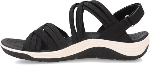 حذاء Skechers النسائي، كأس Reggae - صندل متحيز ببساطة in Saudi Arabia