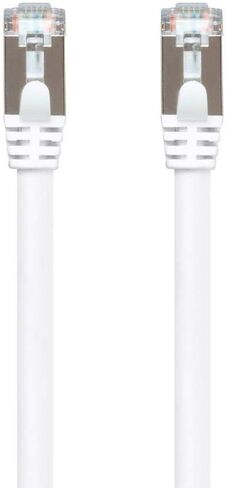 كابل مونوبرايس كات 7 إيثرنت باتش - 3 أقدام - أزرق | سلك إنترنت الشبكة - Flexboot RJ45 مجدولة 600 ميجا هرتز S / FeetP CMX سلك نحاسي نقي 26AWG - سلسلة Entegrade in Saudi Arabia