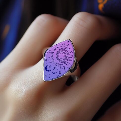 CHGCRAFT Sun and Moon Polymer Clay Texture Sheets Divination Pattern Silicone Texture Stamp Clay Texture Mat Modeling Pattern Pad Sheets for Jewelry and Earrings Tools, 5.5x5.5 inch in Kuwait