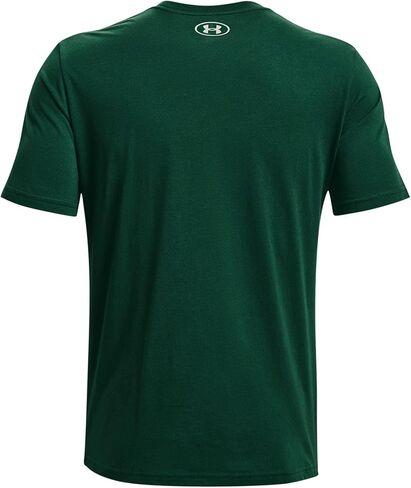 Global Foundation Short-Sleeve T-Shirt Under Armour Mens, (322) Greenwood/White/Grove Green, Medium in Saudi Arabia