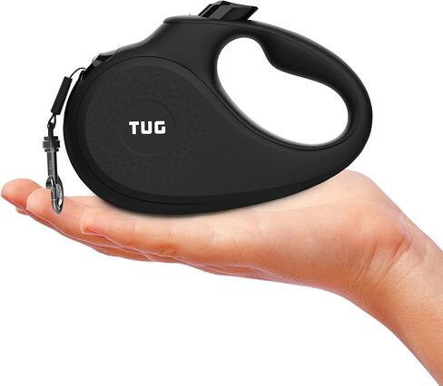 TUG Monochrome 360° Tangle-Free Retractable Dog Leash | 16 ft Strong Nylon Tape (Small, Aqua) in Saudi Arabia