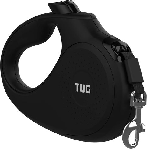 TUG Monochrome 360° Tangle-Free Retractable Dog Leash | 16 ft Strong Nylon Tape (Small, Aqua) in Saudi Arabia