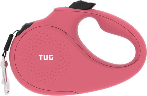 TUG Monochrome 360° Tangle-Free Retractable Dog Leash | 16 ft Strong Nylon Tape (Small, Aqua) in Saudi Arabia