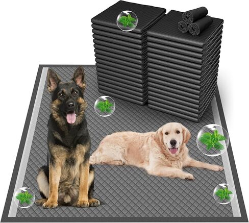 Boscute XXL Thicken 6 Layers Heavy Absorbent 30"x36" Pet Training Dog Pee Pads, Extra Large Polymer Leak-Proof Quick Dry Puppy Pee Pads, Disposable Pee Pads for Dogs Cats Rabbit in Kuwait