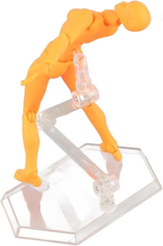 PVC Action Figure Body with Holder - Opesable Desible - لرسم الرسومات (MAN) (امرأة) (رجل) (امرأة) (رجل) (امرأة) in Kuwait