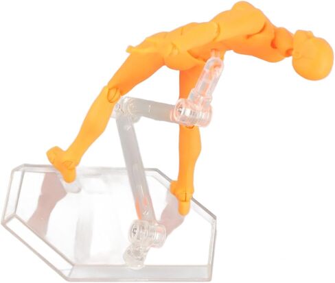 PVC Action Figure Body with Holder - Opesable Desible - لرسم الرسومات (MAN) (امرأة) (رجل) (امرأة) (رجل) (امرأة) in Kuwait