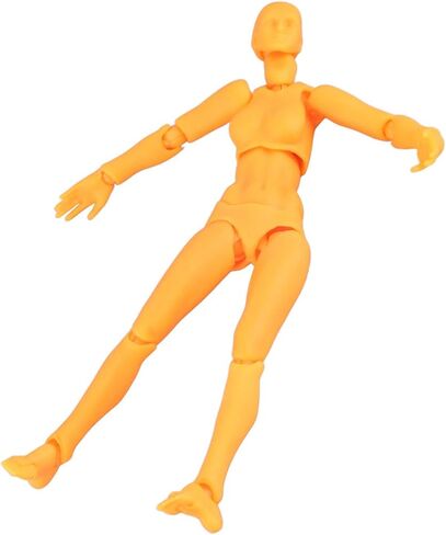 PVC Action Figure Body with Holder - Opesable Desible - لرسم الرسومات (MAN) (امرأة) (رجل) (امرأة) (رجل) (امرأة) in Kuwait