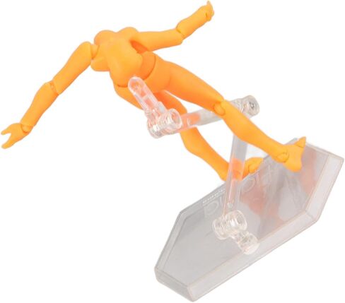 PVC Action Figure Body with Holder - Opesable Desible - لرسم الرسومات (MAN) (امرأة) (رجل) (امرأة) (رجل) (امرأة) in Kuwait
