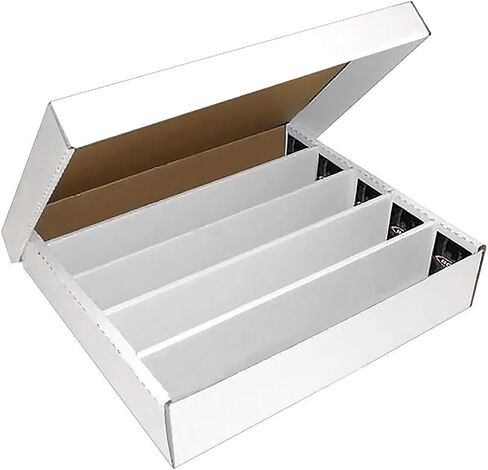 BCW Super Monster 5 Row, Corrugated Cardboard, Storage Box for Sports/Trading Cards (Holds 5000 Cards) in Saudi Arabia