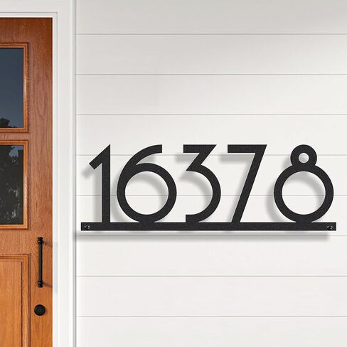House Numbers for Outside Personalized - Metal Address Numbers for House - Address Signs for Houses - House Number Sign Custom House Numbers Plaque House Address Numbers for Outside in Saudi Arabia