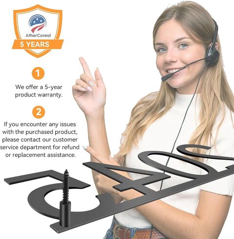 House Numbers for Outside Personalized - Metal Address Numbers for House - Address Signs for Houses - House Number Sign Custom House Numbers Plaque House Address Numbers for Outside in Saudi Arabia