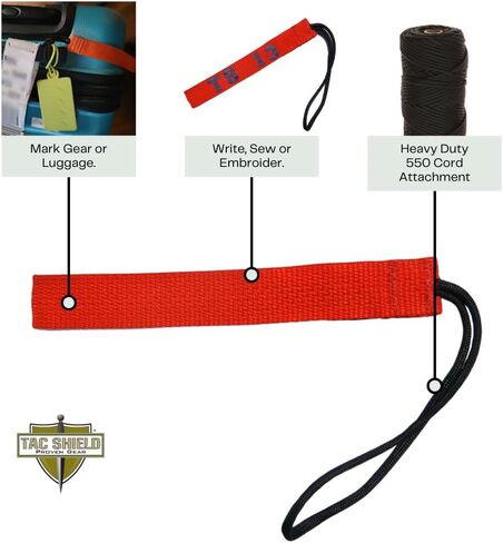 Tac Shield 3936 Gear Tag 1in Grey in Saudi Arabia