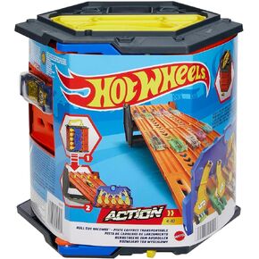 تتضمن عجلات Hot Wheels Action Builder ، Ret Red Out Raceway ، مجموعة مسار مع 5 حارات السباق ودلو تخزين الألعاب ، سيارة واحدة ، ألعاب تتراوح أعمارهم بين 4 و 10 ، حزمة واحدة ، HGK41