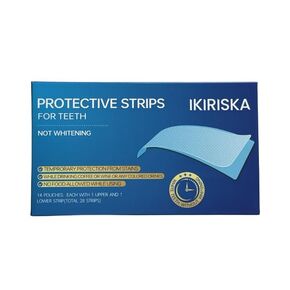 NON-WHITENING strips that protect teeth while drinking coffee, wine or any colored/staining drinks.