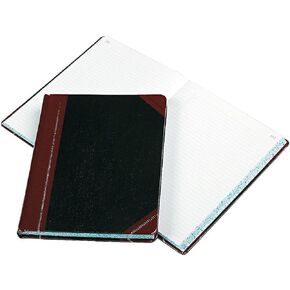 Boorum & Pease 21300R Columnar Book,Record Ruled,300 Pages,10-3/8-Inch x8-1/8-Inch,Black