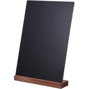 Mini Blackboard Desktop Display Logo - لوحة القائمة المتعددة الوظيفية قاعدة متينة مناسبة لتصميم إبداعي مرسوم باليد المستخدمة في حفلات الزفاف البوفيهات المقاهي