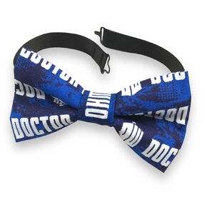 Who Bow Tie/Doctor Adjustable BowTie/Pre-Tied Ready to Ship Bow Tie