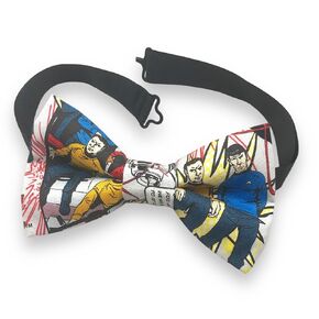 Trek Adult Bow Tie/Kirk and Spock Bow Tie/Pre-Tied Ready to Ship Bow Tie Star