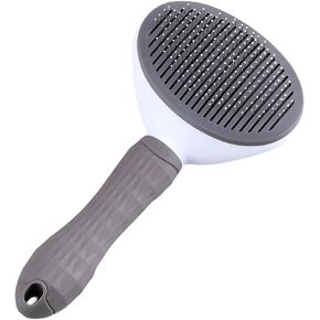 Cat Shedding Tools, Cat Brush for Shedding, Dematting Brush, Pet Self-Cleaning Pin Comb for Short & Long Hair Cats - Professional Deshedding Tool