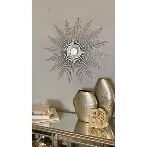 30" Glitz Sunburst Mirror (Gold)
