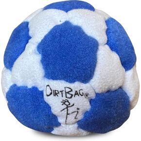 DIRTBAG 32 Panel Footbag Hacky Sack, Flying Clipper Original Design, Sand Filled, Premium Quality, Machine Washable, Bright Vivid Colors.