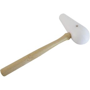 2" 8 Oz Non-Marring Dome Faced Nylon Hammer Metal Forming Shaping Jewelry Making