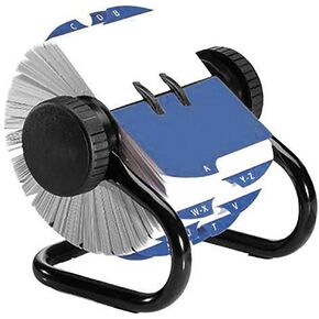 مدير هاتف Rolodex Harmony Wood ، 10W × 11-1/2D ، الماهوجني